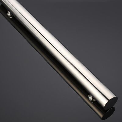 بدون قاب استیل 304 دستگیره برای حمام اتاق حمام درب کامل برای 8 به 12mm ضخامت شیشه ای طراحی پایدار و مدرن