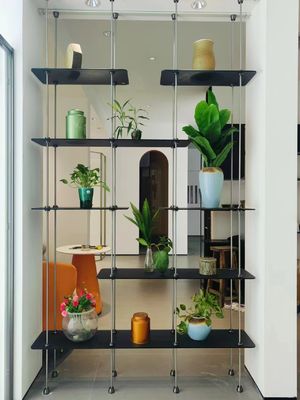 Good price Living Room Custom Stainless Steel Shelf Office Decorative Storage Shelf online