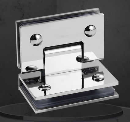 Good price Copper Custom Frameless Shower Flipper Panel Hinges Two Way Glass To Glass Shower Hinge online