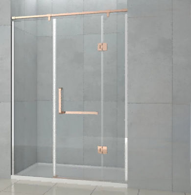 Good price 25 Square Shower Door Profile Easy Installation With Hardware Accessories online