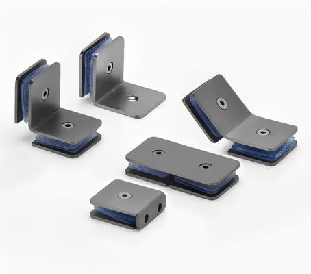 Buon prezzo Bagno Doccia schermo di vetro Clamps SUS304 acciaio inossidabile Alta sicurezza in linea