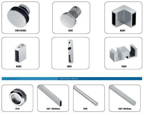 Good price Corrosion Proof Glass Sliding Door Fittings Water Resistant Shower Door Roller online