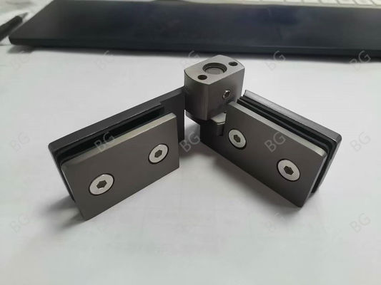 Good price Casting Brass Shower Door Hinges High Precision Erosion Resistant online