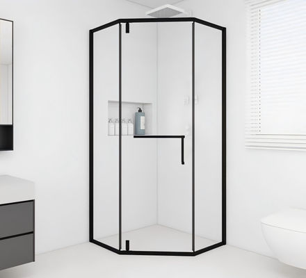 Good price Diamond Shaped Shower Glass Wall Profile Erosion Resistant For Bathroom Partition online