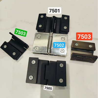 Good price Stainless Steel Casting Bathroom Glass Door Hinge Erosion Resistant online