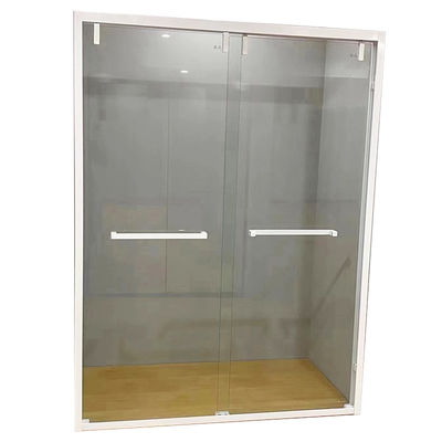 Good price Zigzag Bathroom Glass Door Custom Shower Frame 304 Stainless Steel online