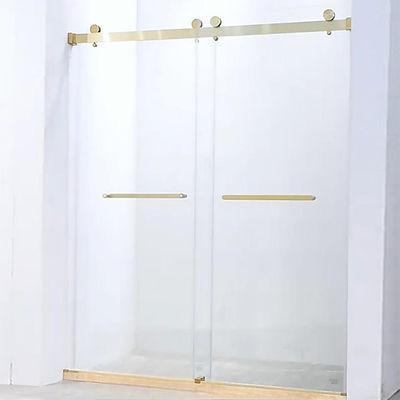 Good price Waterproof Glass Sliding Door Fittings Scratch Resistant Shower Door Runners online
