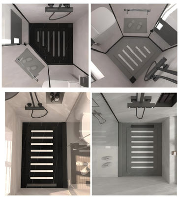 Good price Erosion Resistant Shower Stone Base Easy Cleaning Marble Shower Pan online