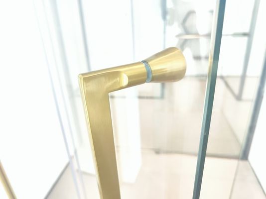 Good price 304 Stainless Steel Shower Door Pull Handles Anti Collision High Strength online