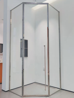 Good price Shower Room Glass Door Partition Stainless Steel 304 Material Diamond Type Full Frame online