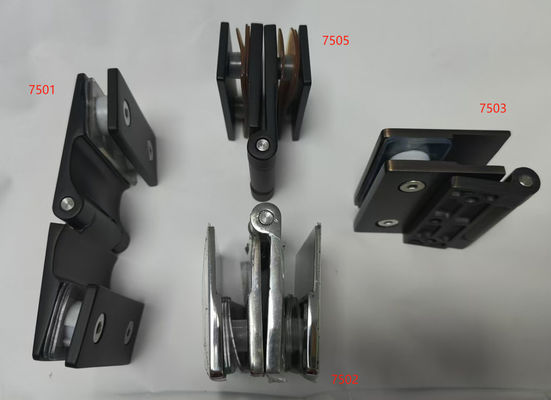 Good price Stainless Steel Casting Bathroom Glass Door Hinge Erosion Resistant online