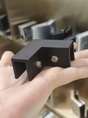 Good price Aluminum Alloy Paired 304 Stainless Steel Screws Matte Black Screw Holes Easy Installation And Fixation online