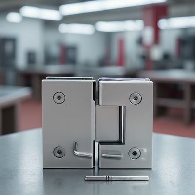 Good price 100KG Glass Shower Hinge Easy To Install for Frameless Doors No Drilling Required online
