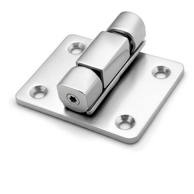 Bon prix Charnière de douche en verre réglable en acier inoxydable, durable et résistante à l'usure, adaptée aux portes de salle de bain commerciales et aux panneaux de verre sans cadre en ligne